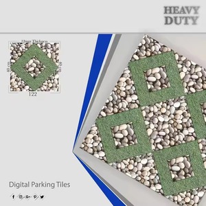 Venta al por mayor Showroom Precio Empresa Proveedor 400x400 Esmalte Cerámica Exterior 40x40 Porcelana Digital Estacionamiento 16x16 Baldosas para pisos - Product Image 6