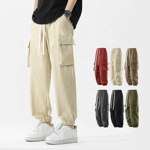 Pantalones Cargo Unisex de Corte Recto con Múltiples Bolsillos para Actividades al Aire Libre y Uso Diario - Product Image 2