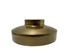 Jarrón Metálico Alto y Brillante Dorado para Interiores, de Hierro, Aluminio y Latón, para Decoración de Bodas y Hogar, Jarrón Decorativo de Esquina para Flores - Product Image 3