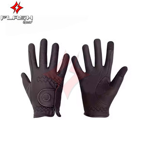 Gants d'équitation équestre professionnels personnalisés pour hommes Gants d'équitation thermiques d'hiver anti-fente en cuir synthétique durable - Product Image 5
