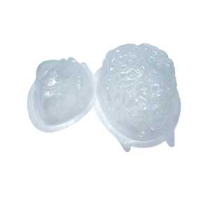 Juego de 2 Moldes para Pudín con Forma de Cerebro y Corazón, Aptos para Horno, Cortadores de Repostería, Aptos para Lavavajillas - Product Image 2