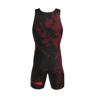 Combinaisons de lutte unisexes professionnelles de haute qualité, personnalisées, en gros, fabriquées en Spandex/Polyester, respirantes et ajustées