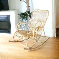 Prix de gros Bambou Cane Chaise à Bascule Fauteuil à Bascule Bambou Chaise à Bascule pour Salon