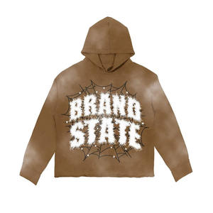 Nouvelle mode pull à capuche personnalisé hommes 100% coton tissu polaire respirant thermique de haute qualité pour hommes - Product Image 1