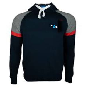 เสื้อครอปฮู้ดดี้สีเทาสไตล์ฟิตเนส ผ้าฝ้าย 100% แขนยาวสำหรับผู้หญิง พร้อมผ้าที่ปรับแต่งได้ - Product Image 1