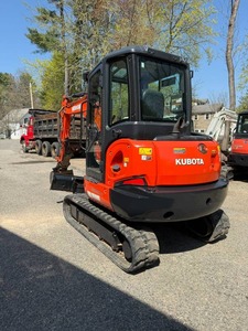 Pour KUBOTA KX040-4 Mini pelle rouge 5.5ton utilisé bon état moteur d'origine boîte de vitesses engrenage 7ton prix états-unis - Product Image 3