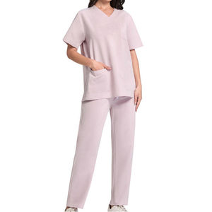 Uniforme Médico para Mujer de Marca Propia, Conjunto de Pantalones Deportivos Elásticos de Lona para Enfermería y Terapia Ocupacional - Product Image 1