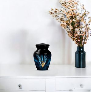 Riding Urn for <b>Ashes</b> Adult Male <b>Keepsake</b> Urn for Dad Cremation Urn for Human <b>Ashes</b> Memorial Funeral Urn for Women Custom Size - Product Image 3