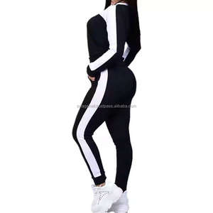 New Professional Custom Logo Unisex Sweat suit Workout Fitness Fleece Plus Size Hoodie and Jogger Tracksuit for Women OEM - Product Image 3