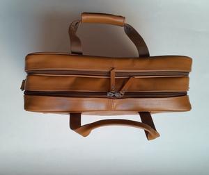 Bolsa multifuncional para ordenador portátil de alta resistencia, la mejor calidad, cuero genuino, Color liso, último diseño, bolsas de cuero para uso al aire libre - Product Image 3