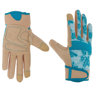Guantes de trabajo a prueba de calor hechos a medida de la mejor calidad Material de cuero Guantes de soldadura de seguridad resistentes al calor Equipo de protección de jardín - Product Image 5