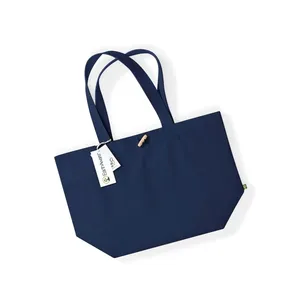 Bolsa de Compras Marina Orgánica EarthAware, Bolsa de Compras Promocional Sostenible - Product Image 3