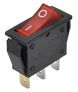 Confezione da 5 interruttori on/off tipo SPST con luce 16A 250V (GSC 1105502) - Product Image 1