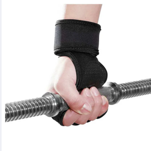 Breathable Neoprene Weight Lifting Gloves Fingerless Workout Gloves Non Slip Palm Adjustable Wrist <b>Strap</b> for Gym - Product Image 3