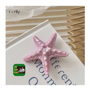 PINCE À CHEVEUX COQUILLAGE ARTISANALE BARRETTE DE STYLE DE PLAGE UNIQUE POUR FEMMES ET FILLES ACCESSOIRE DE MODE D'ÉTÉ - Product Image 2