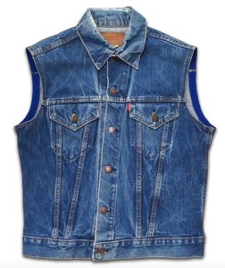 เสื้อกั๊กผ้ายีนส์สำหรับผู้ชายทันสมัยเสื้อกั๊กยีนส์วินเทจสไตล์ลำลองของตู้เสื้อผ้าที่จำเป็นสำหรับสไตล์เย็นโดยไม่ต้องออกแรง - Product Image 2