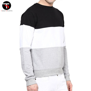 Nuevo último diseño personalizado Sudaderas de cuello redondo en blanco para hombres Logotipo personalizado Sudadera Último diseño - Product Image 6