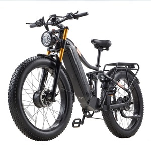 จักรยานเสือภูเขาไฟฟ้า HC26 48V รุ่นดั้งเดิม พร้อมมอเตอร์คู่ - Product Image 1