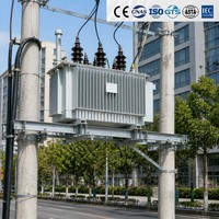 Transformateur de distribution immergé dans l'huile 11kV 10kVA-5000kVA S11 Triphasé 380V Entièrement scellé Certifié IEC