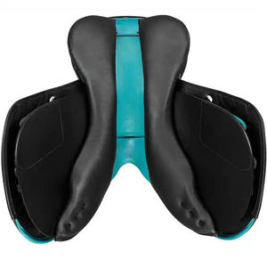 Selle en cuir de Western de cheval de logo personnalisé vente en gros de selles de cheval professionnelles équipement selle d'équitation - Product Image 4