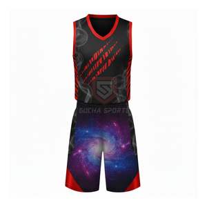 Uniforme de basket-ball personnalisé avec dégradé de couleur glacée, bleu et blanc, maillot de sport en mesh sublimé pour hommes et jeunes, short d'équipe - Product Image 4