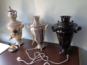 <span class=keywords><strong>4L</strong></span> điện samovar thiết kế kim loại bền - Product Image 3