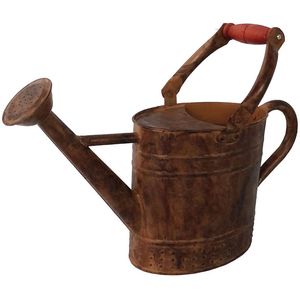 Bidon d'eau galvanisé élégant et fonctionnel avec une finition blanche et noire idéale pour l'entretien professionnel du jardin - Product Image 6