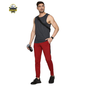 Pantalon de survêtement en toile taille haute Joggers pour hommes flambant neuf respirant léger de haute qualité Logo personnalisé imprimé Service OEM - Product Image 3