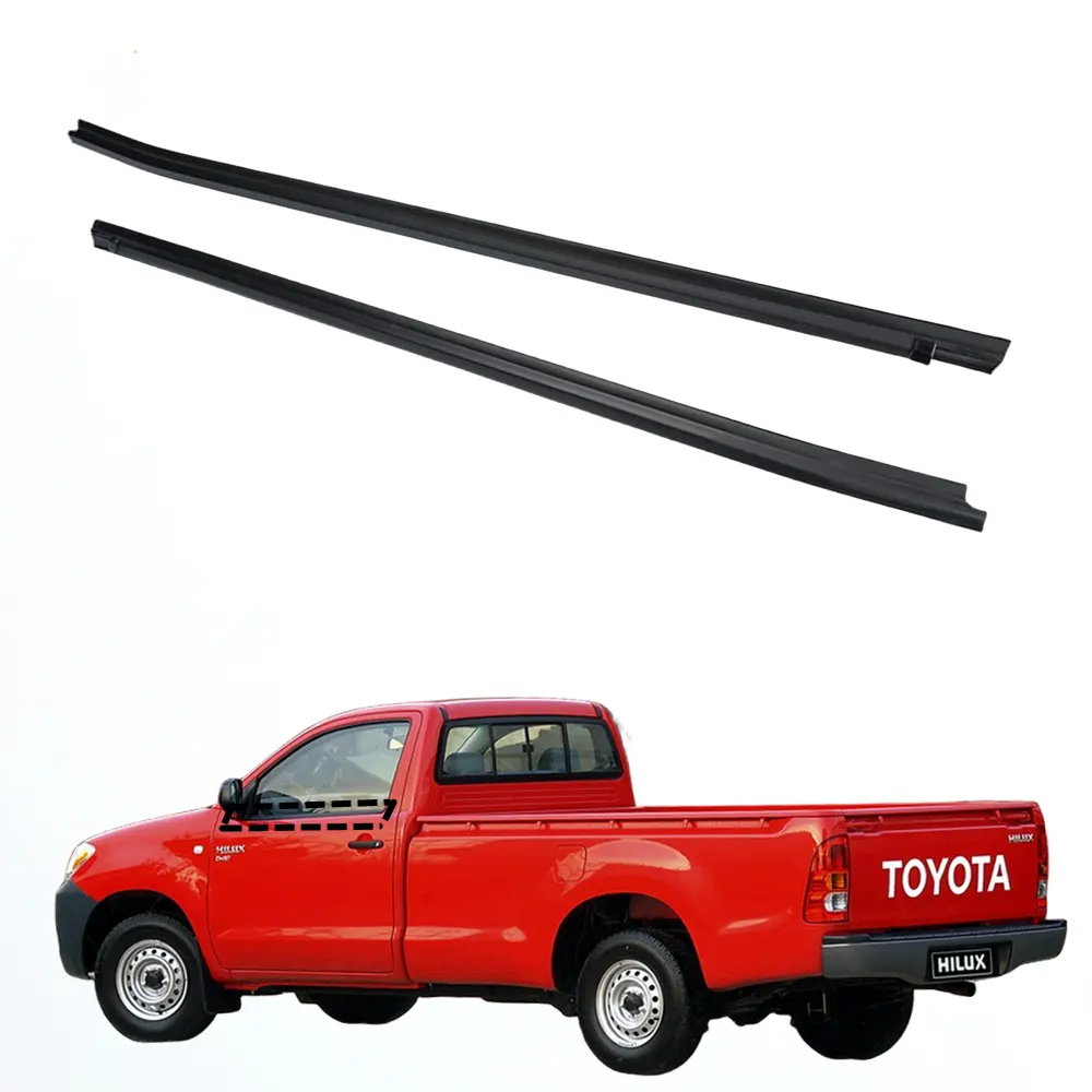 68161-0K020, 68162-0K020สำหรับ toyotahilux ปกติ CAB ด้านหน้าขวาด้านนอกกระจกประตู