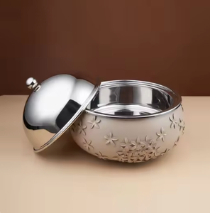 Casserole en acier inoxydable de qualité supérieure pots chauds hautement décoratifs et événements décor de restauration pots en métal à prix commercial - Product Image 6