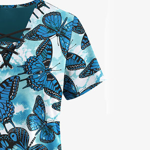 Camisetas Médicas para Mujer, Uniformes Médicos Hechos a Medida, Camisetas Médicas de Manga Corta, Fabricadas en Pakistán. - Product Image 5