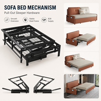 Mécanisme d'extension robuste en acier pour canapé-lit, support de quincaillerie pliable pour mobilier d'hôtel et sièges modulaires
