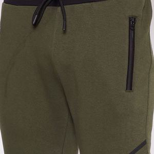 Pantalon de survêtement unisexe de luxe OEM, taille mi-haute élastique, coupe ample et jambe large, en molleton bouclette épais décontracté, style jogger personnalisé, délavé, pour homme - Product Image 2