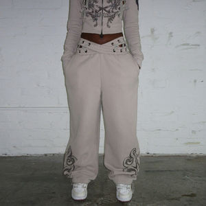 Ensemble sweat-shirt et jogging pour femme tendance, lavage à l'acide, polaire doux, confortable, chaud, survêtement d'hiver pour la salle de sport, l'entraînement, la course à pied, les voyages - Product Image 6