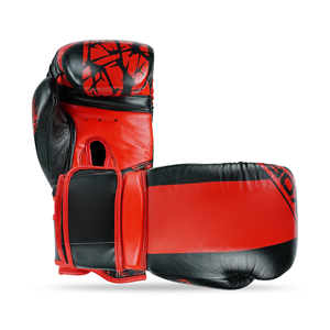 Guantes de Kick Boxing personalizados de cuero duradero Guantes de boxeo Muay Thai Guantes de entrenamiento y lucha - Product Image 3