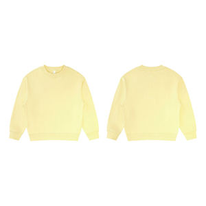 Custom Kids Sweatshirts Crew Neck Cotton Drop Shoulder Street Wear Baby Boy Oversized Crew Neck Sweatshirts - Product Image 5