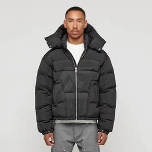 Chaqueta de Plumón para Hombre, Personalizada con Logotipo, de Poliéster, Impermeable, para Uso en Exteriores - Product Image 1