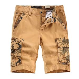 กางเกงขาสั้นลำลองผู้ชาย Easywear สำหรับฤดูร้อน สวมใส่สบาย ระบายอากาศได้ดี แห้งเร็ว คุณภาพสูง ผ้าฝ้าย 100% เอวกลาง ลายเรียบ - Product Image 1