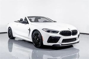 2022 certifié BM-W M8 compétition cabriolet blanc boîte de vitesses automatique moteur Turbo AWD entraînement cuir ACC R19 direction gauche foncé - Product Image 4