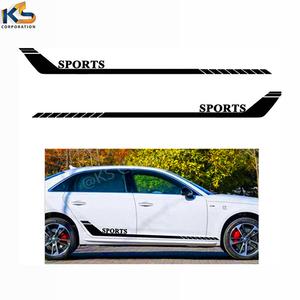 Custom Graphic Decals Decoration Hood Door on Both Sides of the Rearview <b>Mirror</b> Stripe Car <b>Sticker</b> - Product Image 4