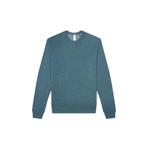 Sweat-shirt pour homme, nouvelle conception 2024, col rond, coupe classique, molleton lourd en coton 300 g/m², épaules tombantes, respirant, écologique - Product Image 5