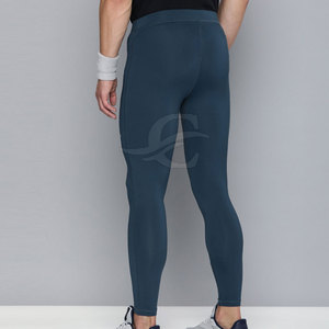 Leggings pour hommes de qualité supérieure, Spandex/Polyester, respirants, taille élastique, fabrication professionnelle, dernier design, personnalisables, complets - Product Image 3