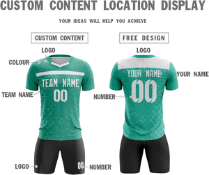 Maillot de football et de soccer personnalisé avec impression numérique, uniforme d'équipe, t-shirt avec logo personnalisé, nom de l'équipe, vêtements de football de haute qualité - Product Image 3