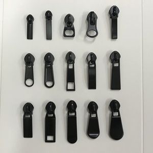 Tùy Chỉnh Tất Cả Các Loại Màu Đen Dây Kéo Thanh Trượt Kích Thước <span class=keywords><strong>5</strong></span> # Logo Váy Quần Jean Dây Kéo Puller Với Vàng/Bạc Mô Hình Ngôi Sao Cho Quần Áo Túi Dây Kéo - Product Image 3