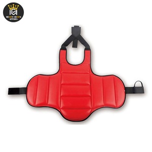 Precio de fábrica de alta calidad, diseño personalizado, protectores de pecho de boxeo para ropa de entrenamiento, juegos de boxeo de cuero genuino, protector de pecho de boxeo - Product Image 3