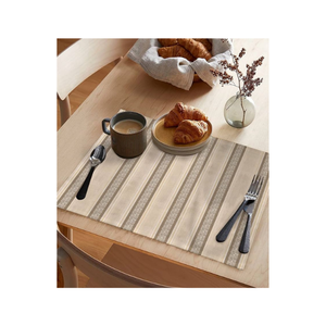 Solution de cadeaux 100% coton brodé Bohème 12x12 160 GSM séchage rapide fait à la main en Inde marque privée tapis de table en gros - Product Image 3