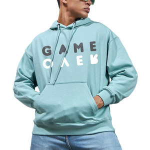 Sudaderas Extra Grandes para Hombre, Sudadera Moderna de Manga Larga, Informal, Holgada, de Algodón - Product Image 1