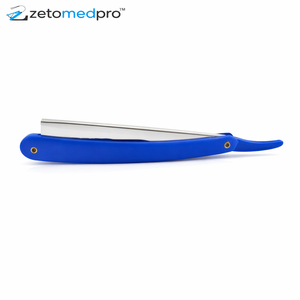 Navaja de Afeitar de Diseño de Poste de Barbero, Soporte Reutilizable, Sistema de Cuchillas Desechables - Product Image 3