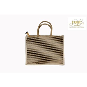 Sac fourre-tout en jute personnalisé de haute qualité 2026 avec logo, sac de shopping élégant et luxueux, orienté vers l'exportation depuis le Bangladesh - Product Image 2