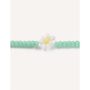 Cavigliera CUCOCUCA CJH B02 con perline a fiore, cordino elastico, gioielli unisex alla moda, all'ingrosso, vibrazioni estive, spedizione UE in 48 ore - Product Image 6